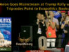 QAnon Goes Mainstream at Trump Rally while Tripcodes Point to Exopolitics Books