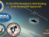 Tic Tac UFOs Revealed in 2005 Briefing to be Secret USAF Spacecraft